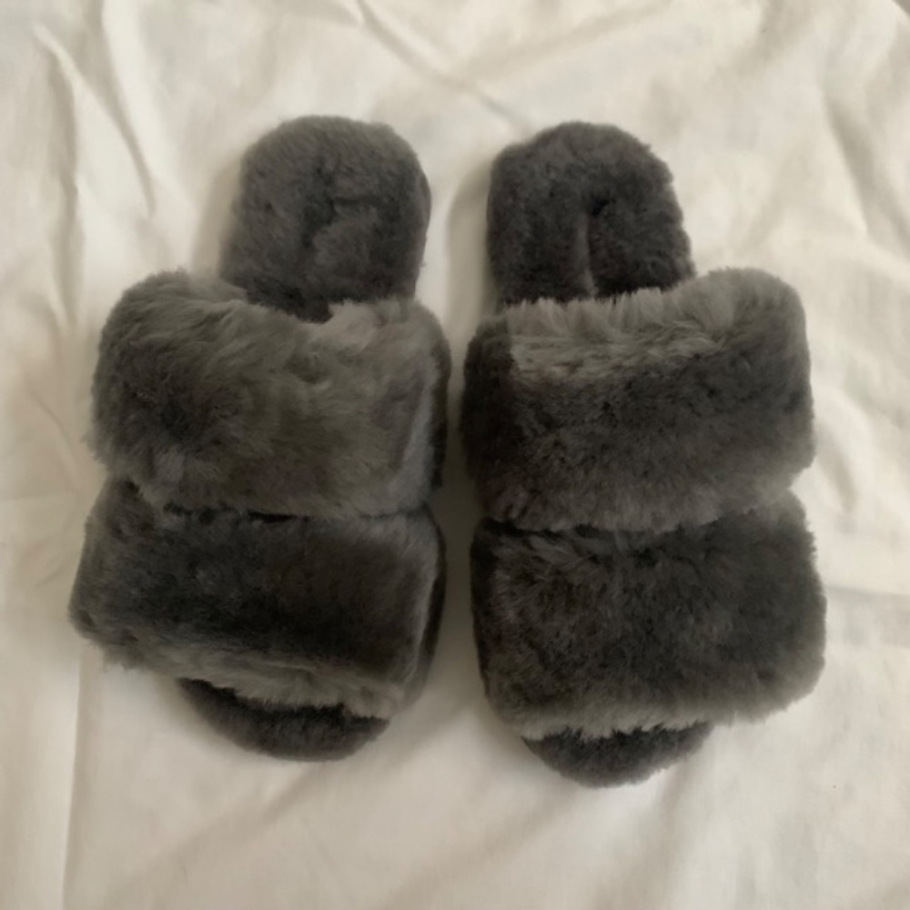 Cuddledown Shearling Slide Slipper- NWT